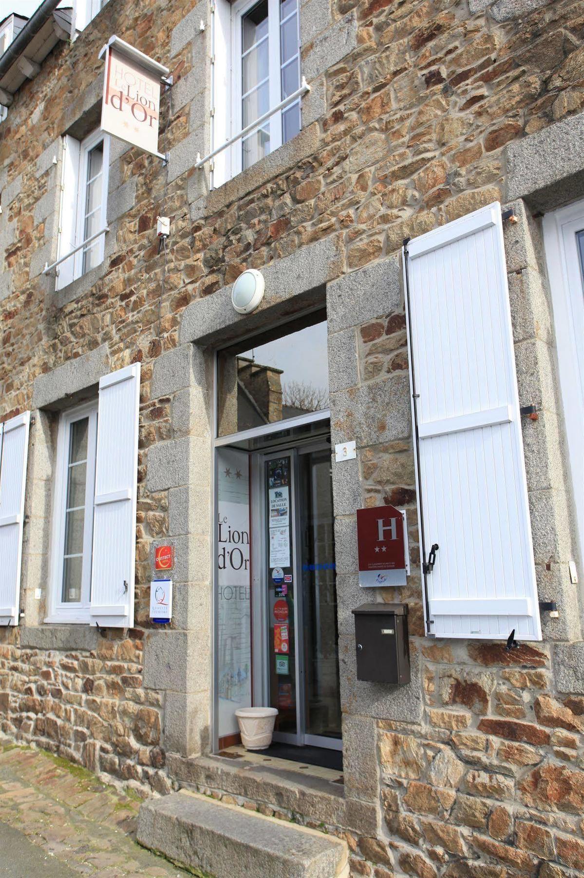 Contact Hotel - Hotel Le Lion D'Or Lamballe Exteriér fotografie